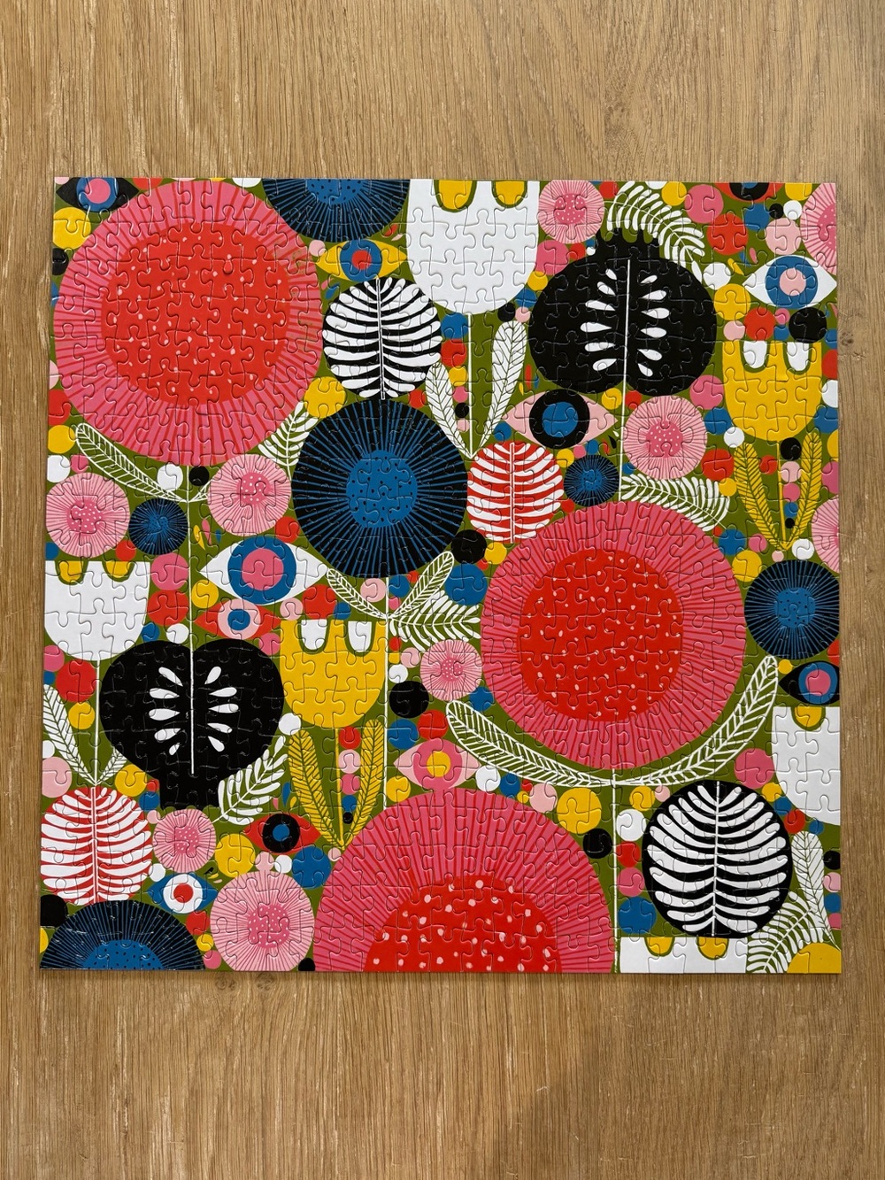 Eyes In The Garden 500 Piece Puzzle